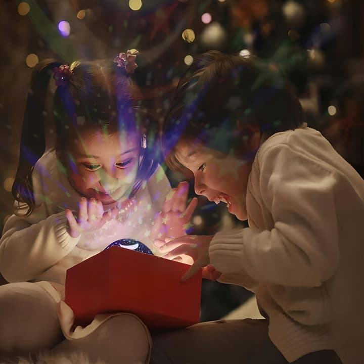 STAR MASTER Gwiezdna Lampka i Projektor Nieba 2w1 🌙✨